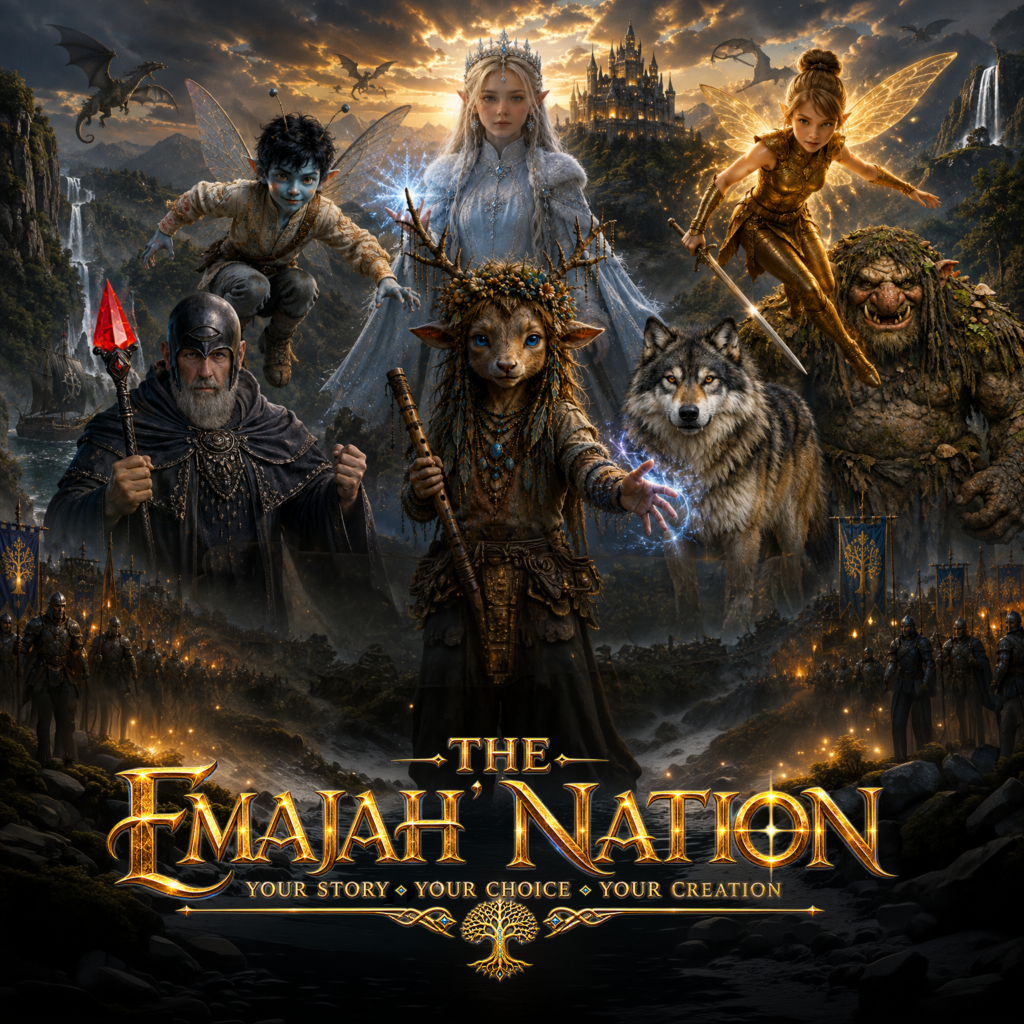 The Emajah' Nation Origin Story - You are the hero, you determine the outcome