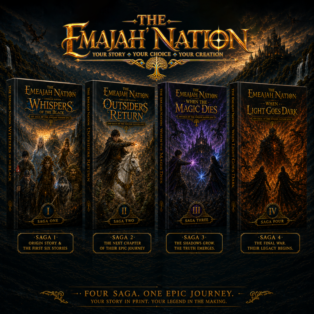 The Saga – 6 Custom Adventure Stories Where the Reader Determines the Path